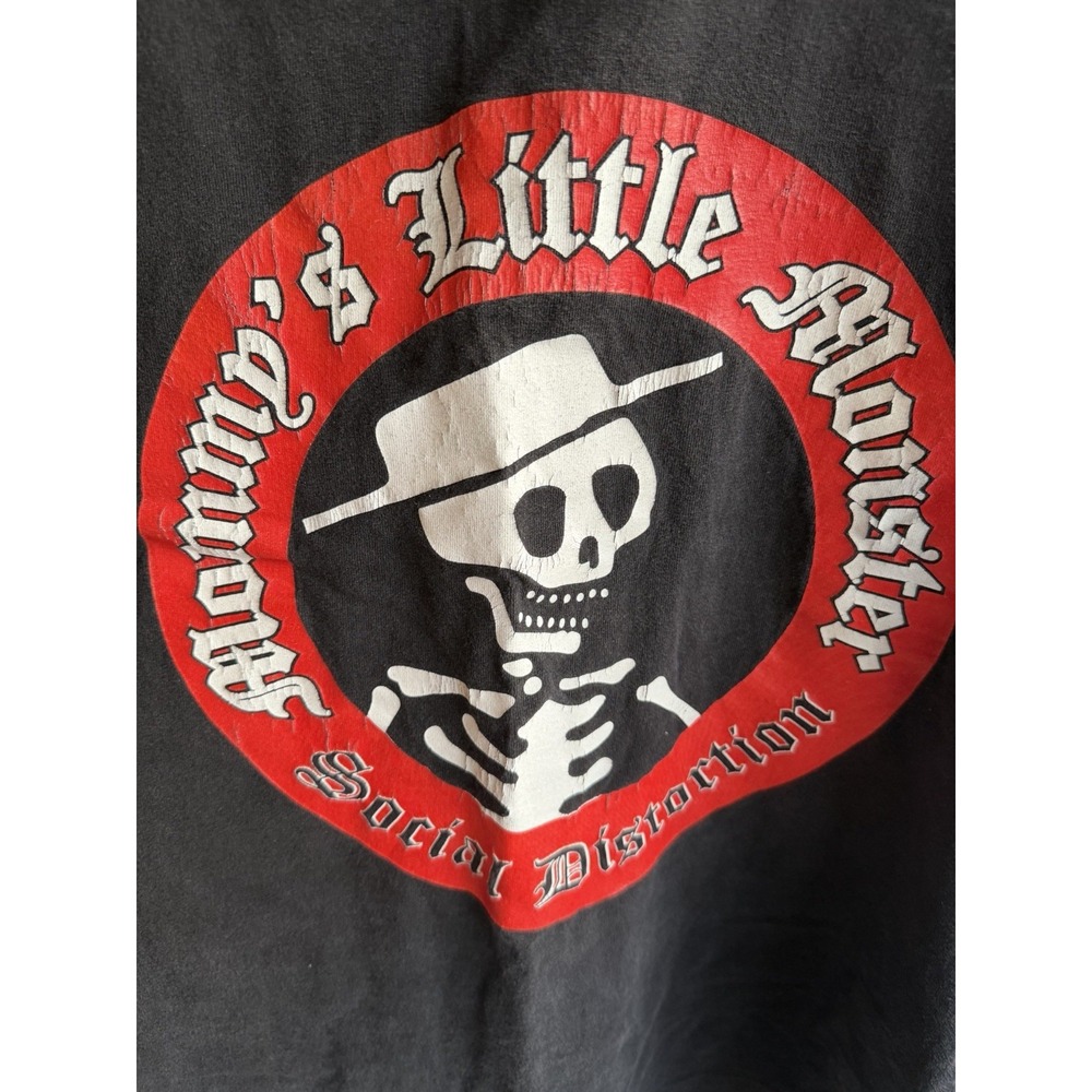 Vintage Social Distortion Mommy's Little Monster Band T Shirt 90s Tank Top - Picture 2 of 7